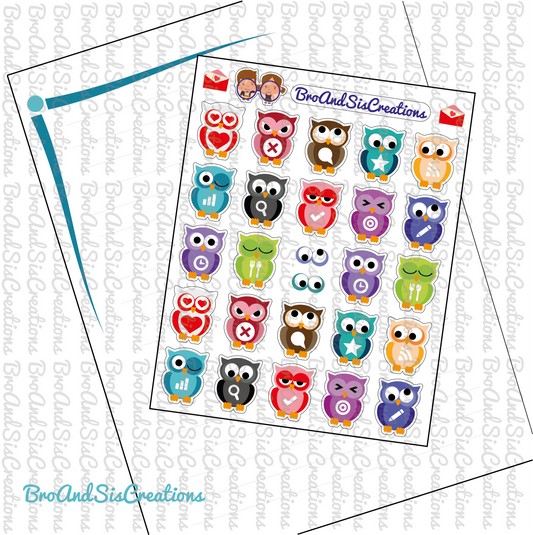 Lovely Owls - Digital Download